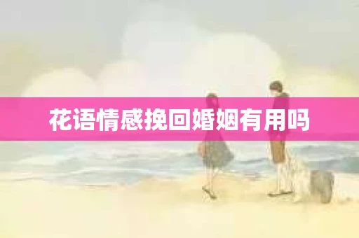 花语情感挽回婚姻有用吗