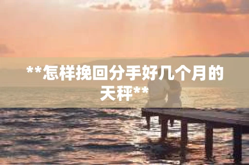 **怎样挽回分手好几个月的天秤**