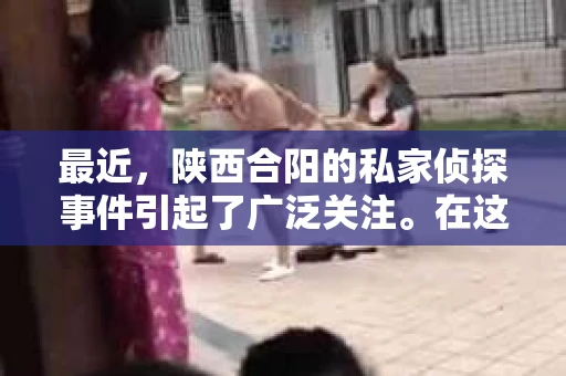 最近，陕西合阳的私家侦探事件引起了广泛关注。在这个信息爆炸的时代，隐私保护显得尤为重要。今天，我们就来聊聊这个事件，看看它背后的一些故事。