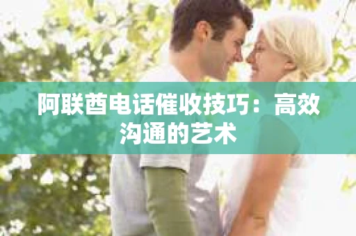 阿联酋电话催收技巧：高效沟通的艺术