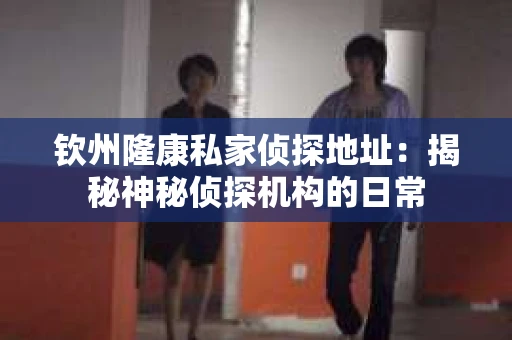 钦州隆康私家侦探地址：揭秘神秘侦探机构的日常