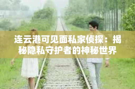 连云港可见面私家侦探：揭秘隐私守护者的神秘世界