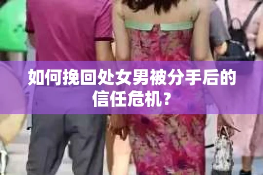 如何挽回处女男被分手后的信任危机? 如何挽回处女男被分手后的信任危机?