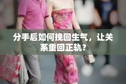 分手后如何挽回生气，让关系重回正轨？