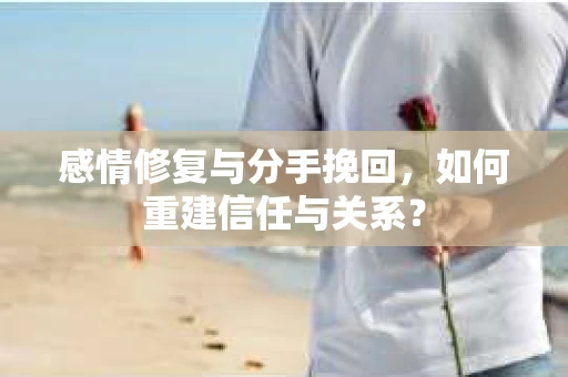 感情修复与分手挽回，如何重建信任与关系？