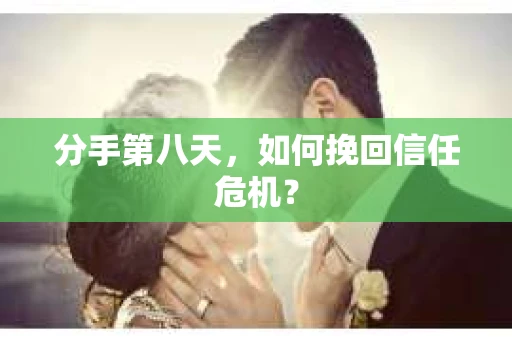 分手第八天，如何挽回信任危机？