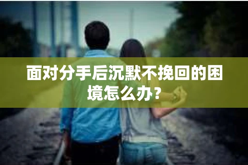 面对分手后沉默不挽回的困境怎么办？